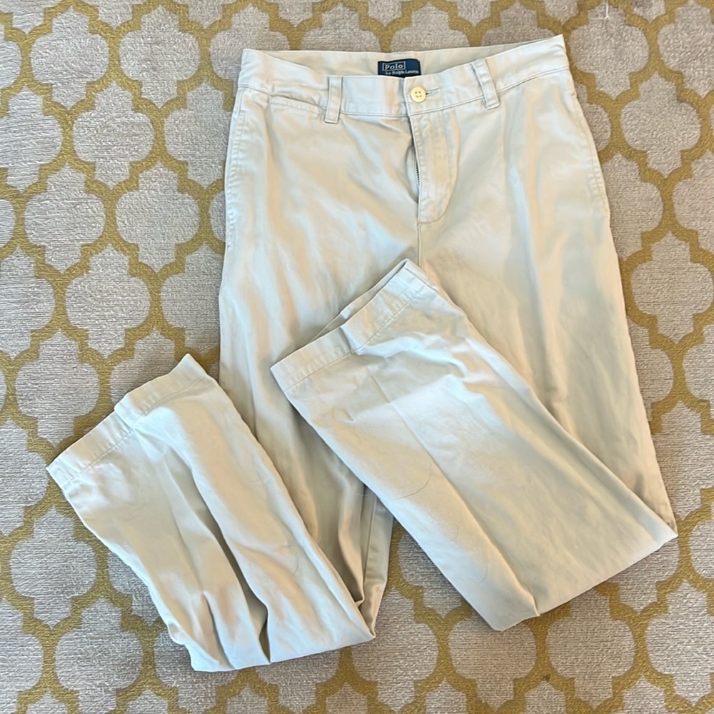 Polo, Ralph, Lauren boys, khakis size 12